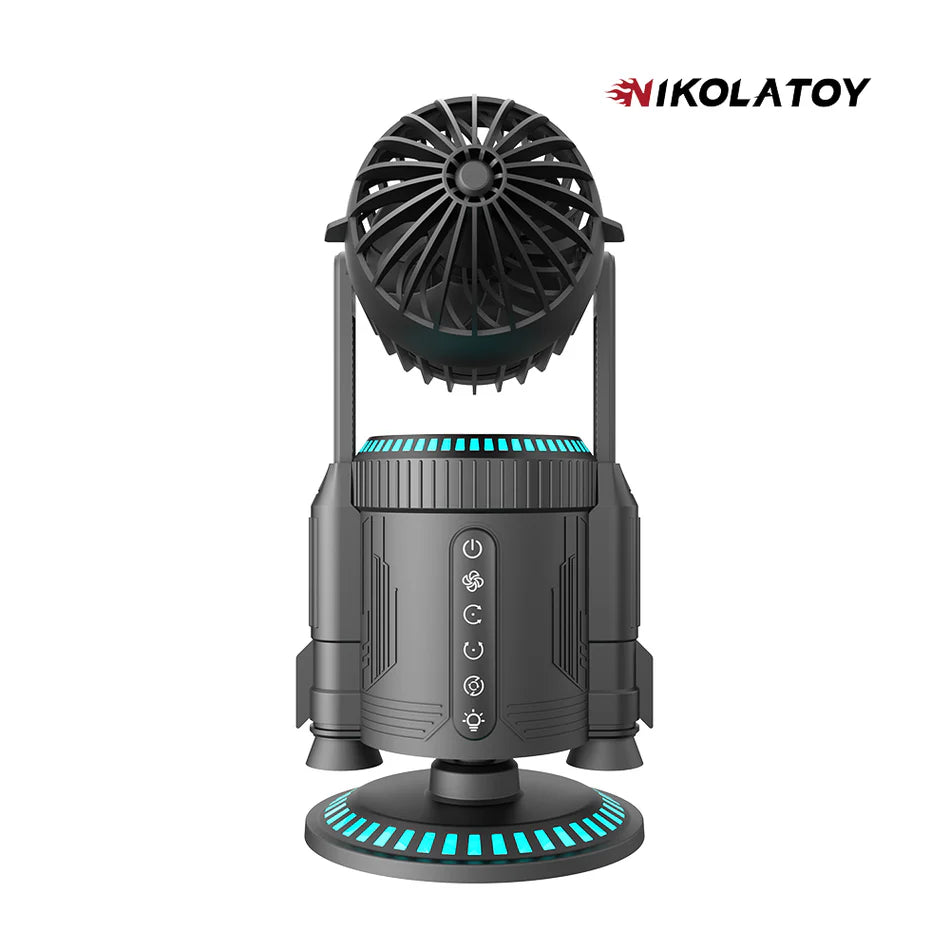 NIKOLATOY®Creative Rocket Desktop Fan – NIKOLA TOY