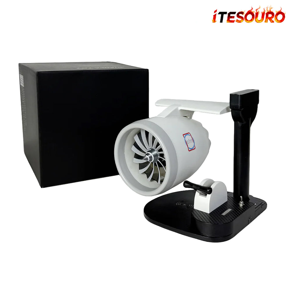 NIKOLATOY®New Dsektop JetFan - Equipped with wireless charging and humidifier