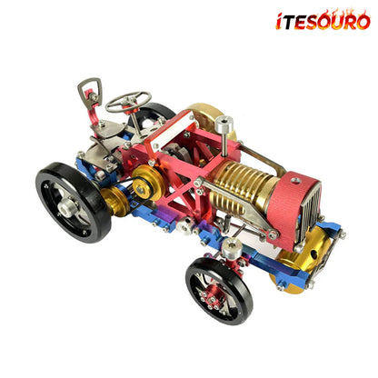 NikolaToy™ Fire absorbing Stirling tractor