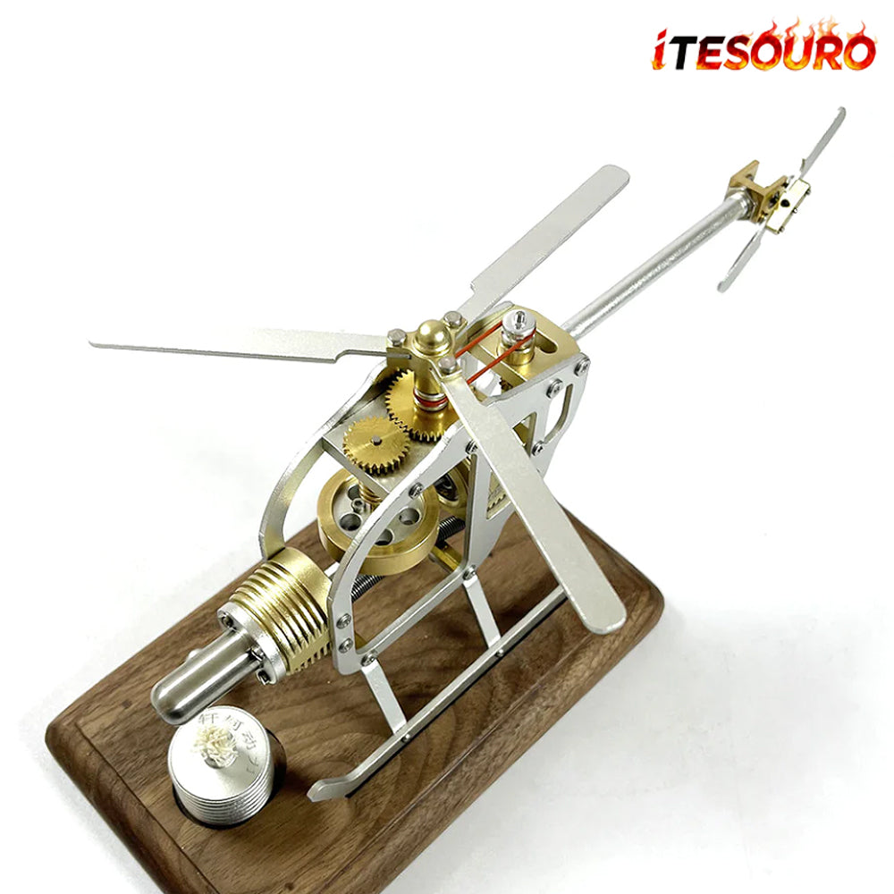 NikolaToy™ New Stirling helicopter model
