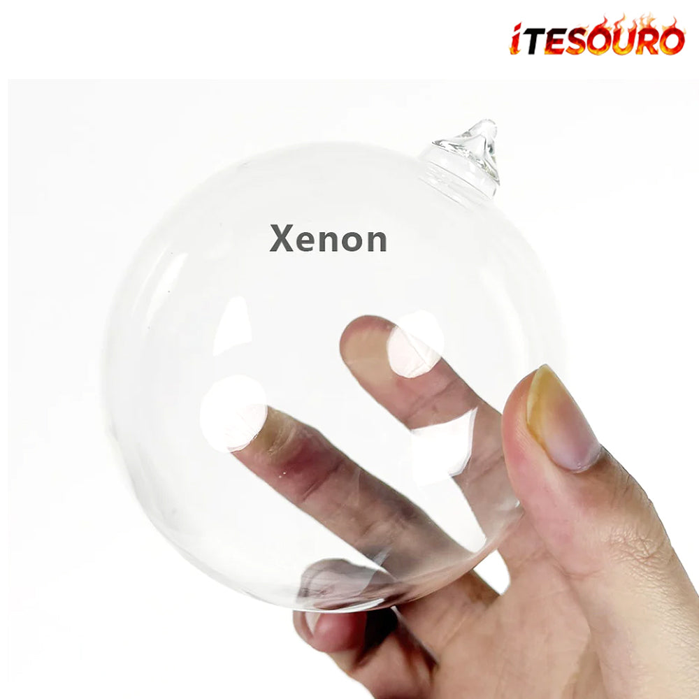 NIKOLATOY® Circular oscillation ion ring xenon glass sphere