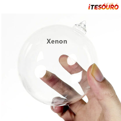 NIKOLATOY® Circular oscillation ion ring xenon glass sphere