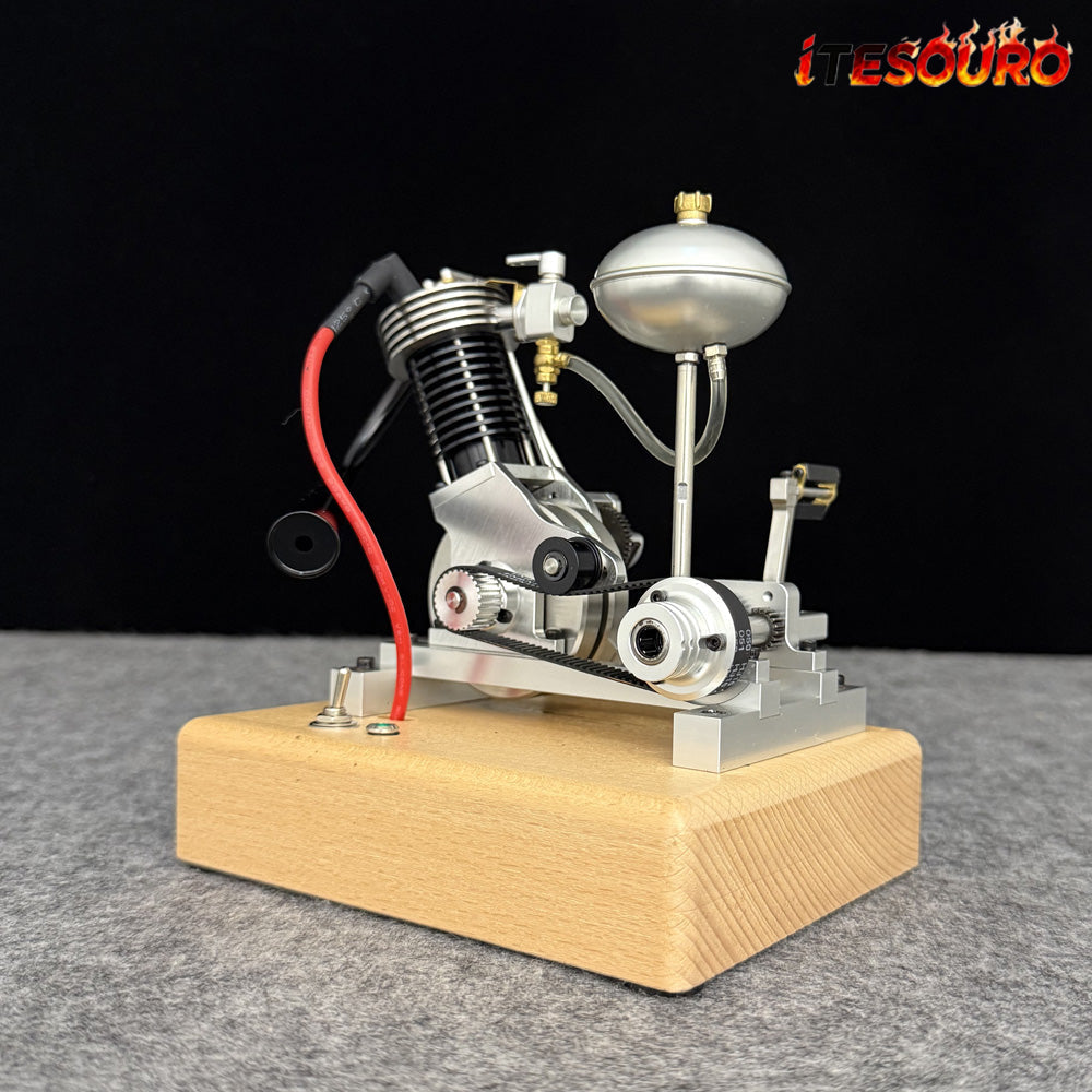 NIKOLATOY®Miniature motorcycle single cylinder engine