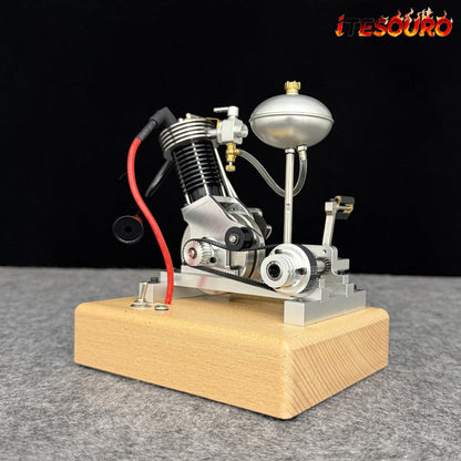 NIKOLATOY®Miniature motorcycle single cylinder engine