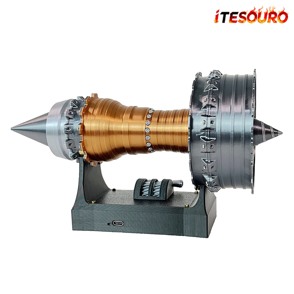 NIKOLATOY® Gift box limited edition!! TR900 Turbofan engine model (24cm / 10in)