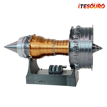 NIKOLATOY® Gift box limited edition!! TR900 Turbofan engine model (24cm / 10in)