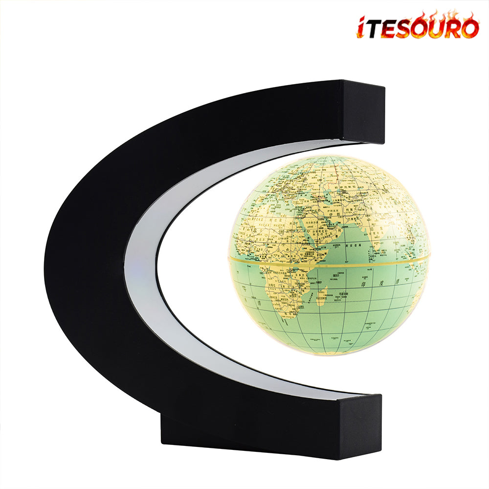 iTESOURO® High tech desktop ornaments floating earth