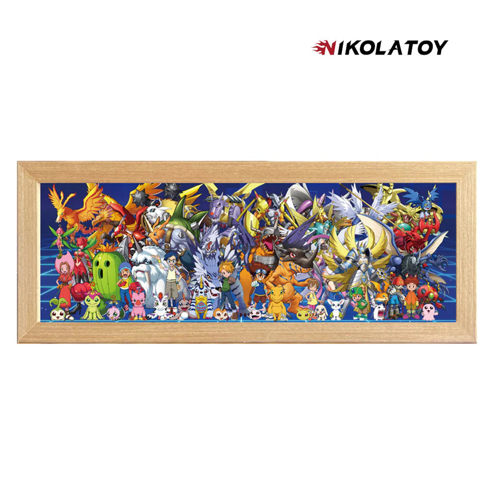 NIKOLATOY®Creative Family Photo Acrylic Stereoscopic Painting (LED Light)