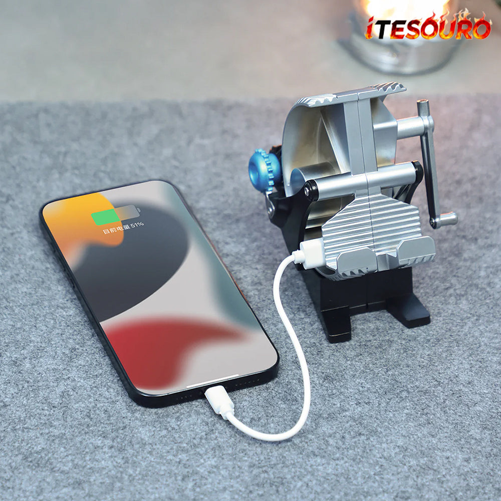 NIKOLATOY®Alloy mechanical multifunctional rechargeable mobile phone holder
