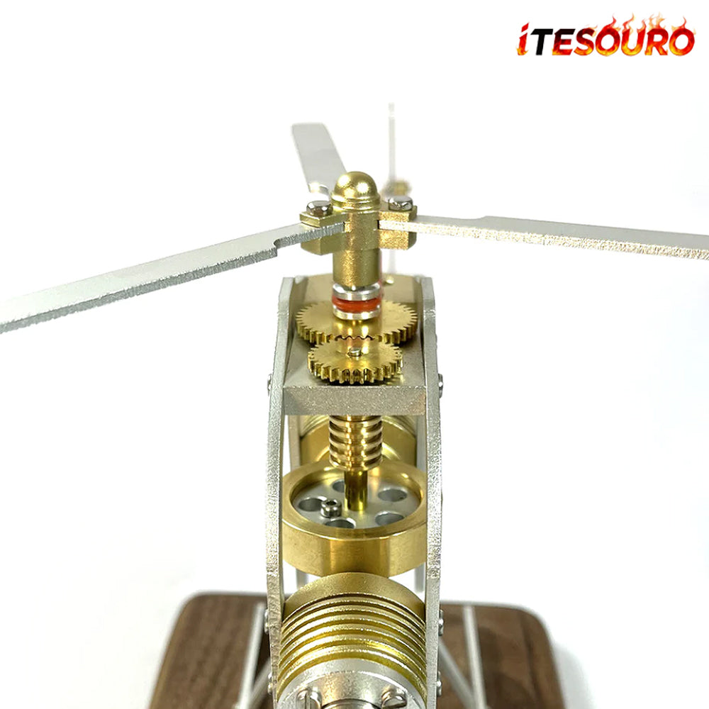 NikolaToy™ New Stirling helicopter model