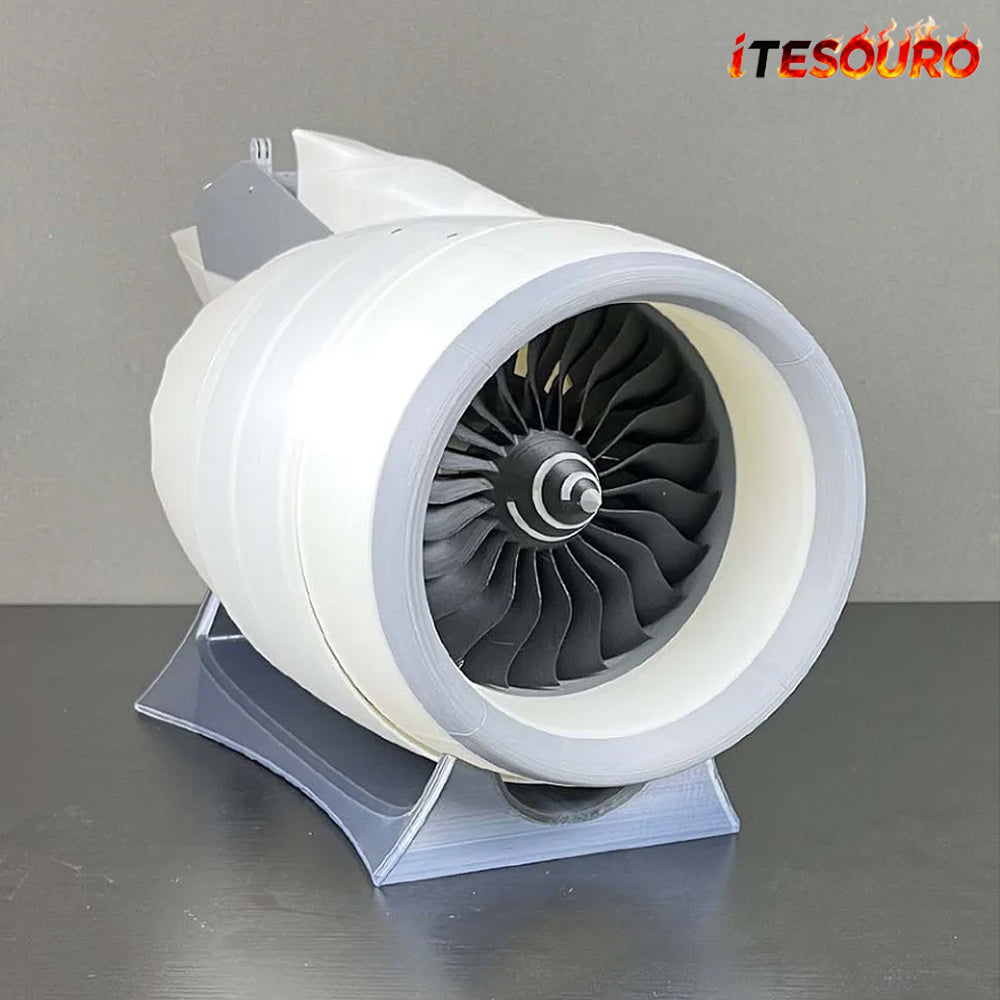 NikolaToy™ TR900 Turbofan engine model - Full version