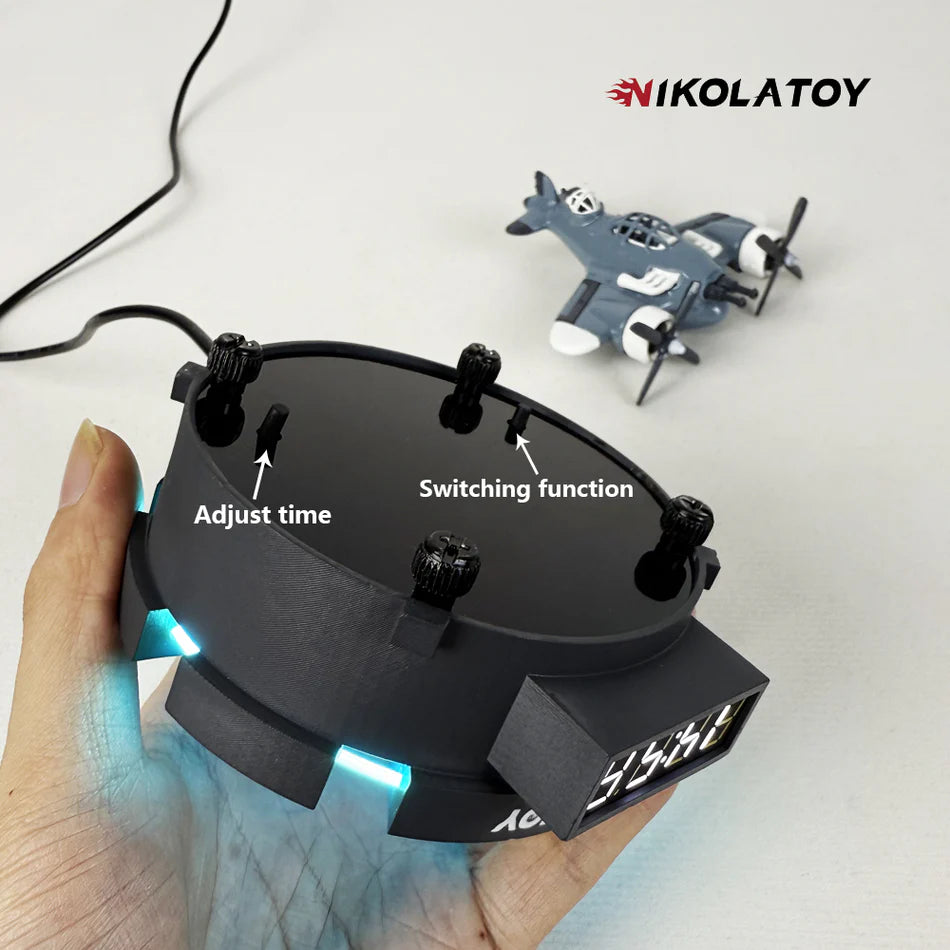 NIKOLATOY®Creative Maglev Steampunk Fighter