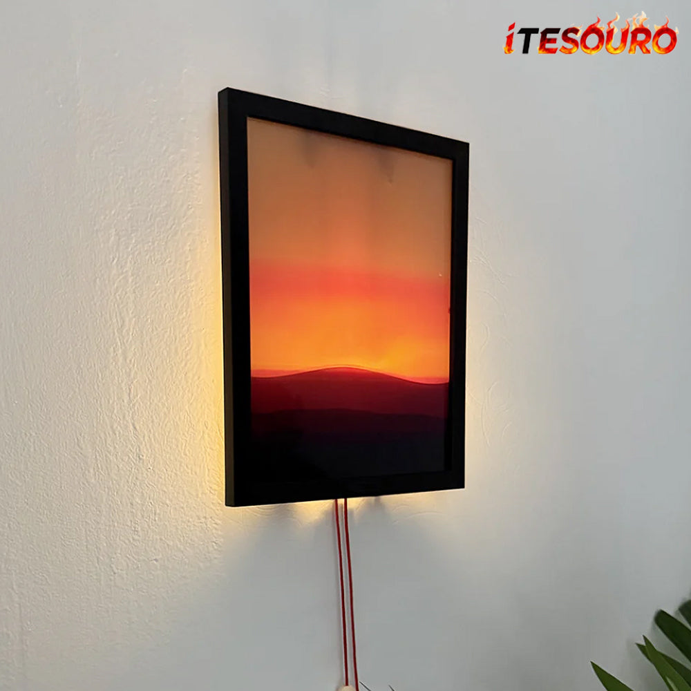 NIKOLATOY®Creative sunset hand pulled night light