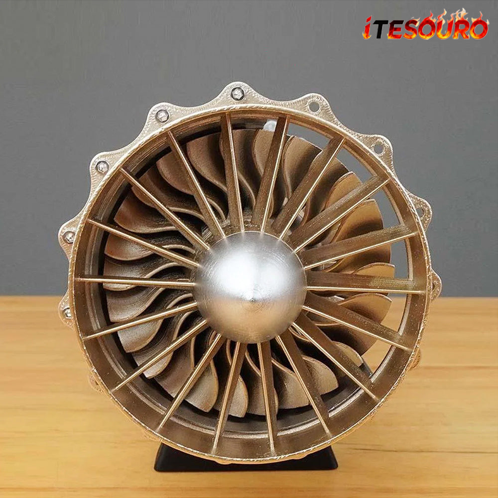 NIKOLATOY® WS-15 Fighter Turbofan Engine Model DIY Assembly Kits 150+ PCS