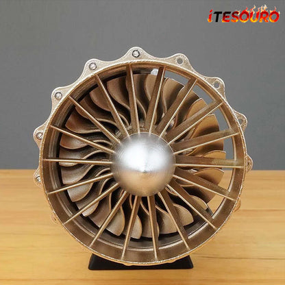 NIKOLATOY® WS-15 Fighter Turbofan Engine Model DIY Assembly Kits 150+ PCS