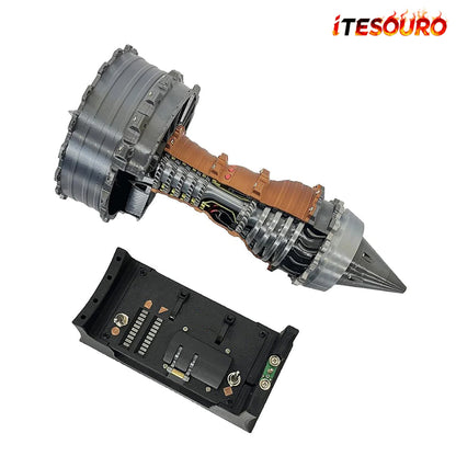 Brushless motor version super RR trent 900 turbofan engine model