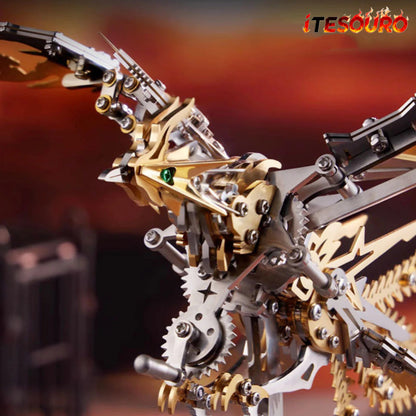 NIKOLATOY® Mechanical species - Phoenix (3D metal puzzle)