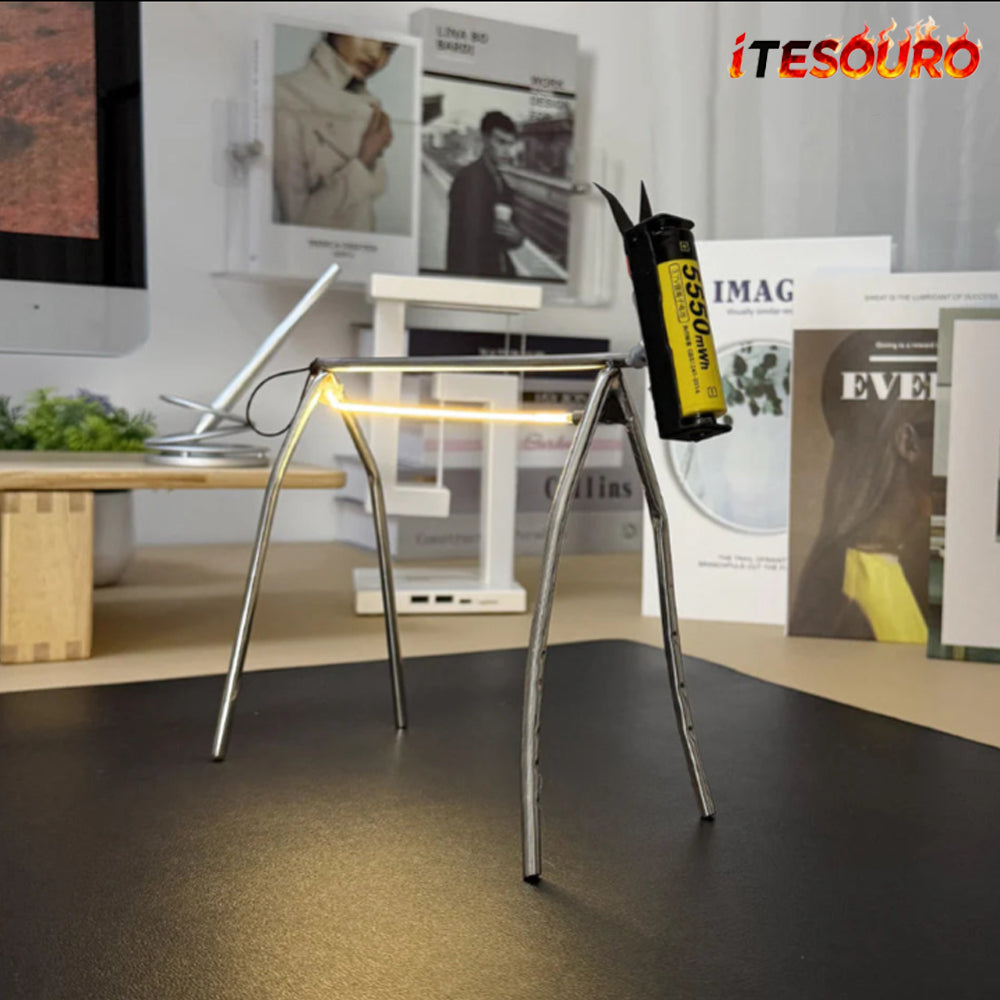 NIKOLATOY® Cute skinny dog light