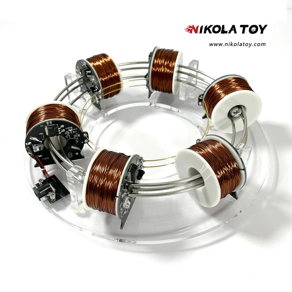NikolaToy™ High tech electromagnetic coil accelerator