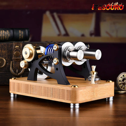 NIKOLATOY® High performance precision Stirling engine M20 series
