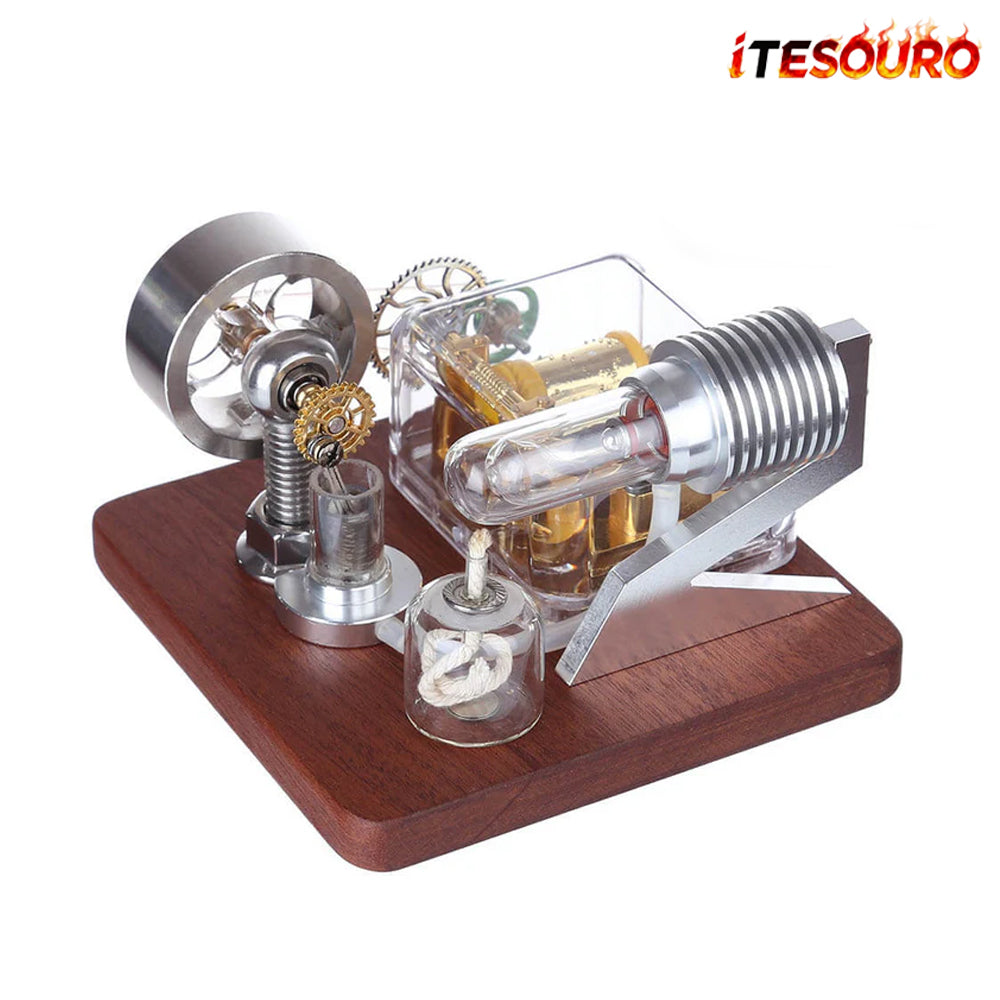 NikolaToy™ Stirling engine music box