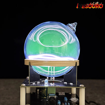 NIKOLATOY® Circular oscillation ion ring xenon glass sphere