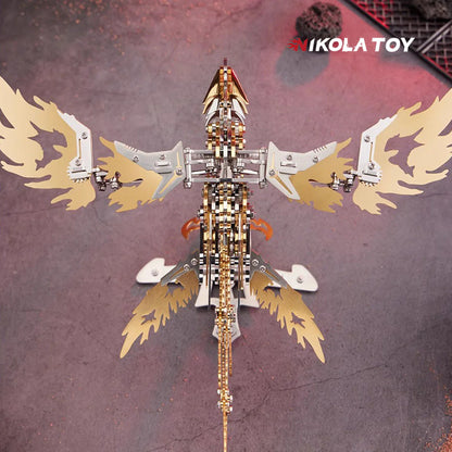 NIKOLATOY® Mechanical species - Phoenix (3D metal puzzle)