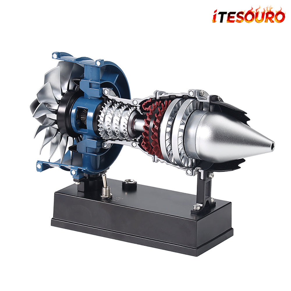 NIKOLATOY® Teching Mini Turbofan Engine Model - DIY KIT
