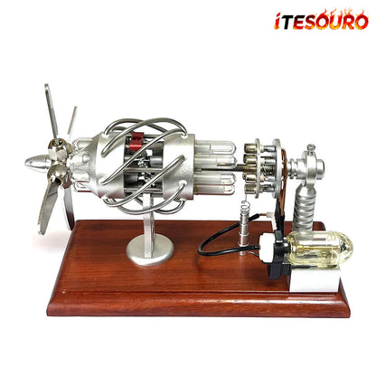 NikolaToy™ Aircraft model Stirling engine model