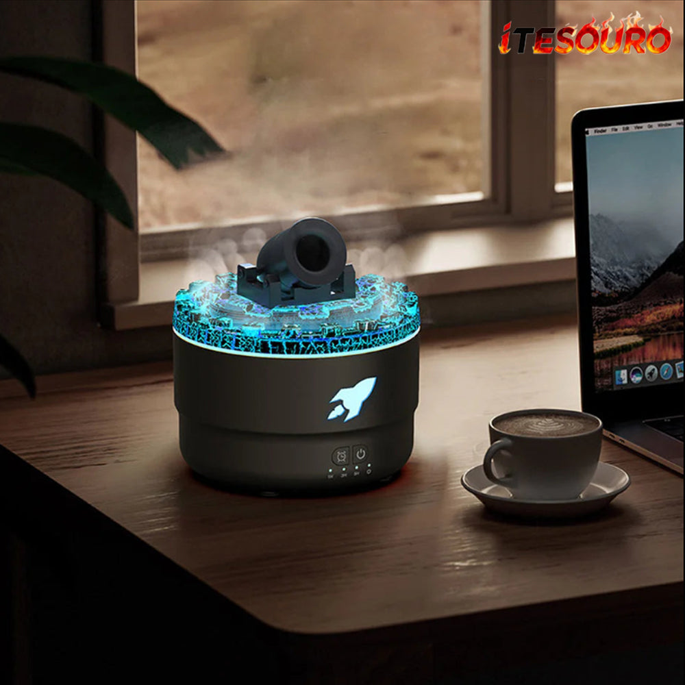 NIKOLATOY®Creative Desktop Cannon Humidifier&Aromatherapy Machine