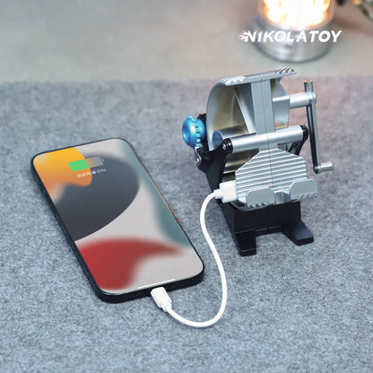 NIKOLATOY®Alloy mechanical multifunctional rechargeable mobile phone holder