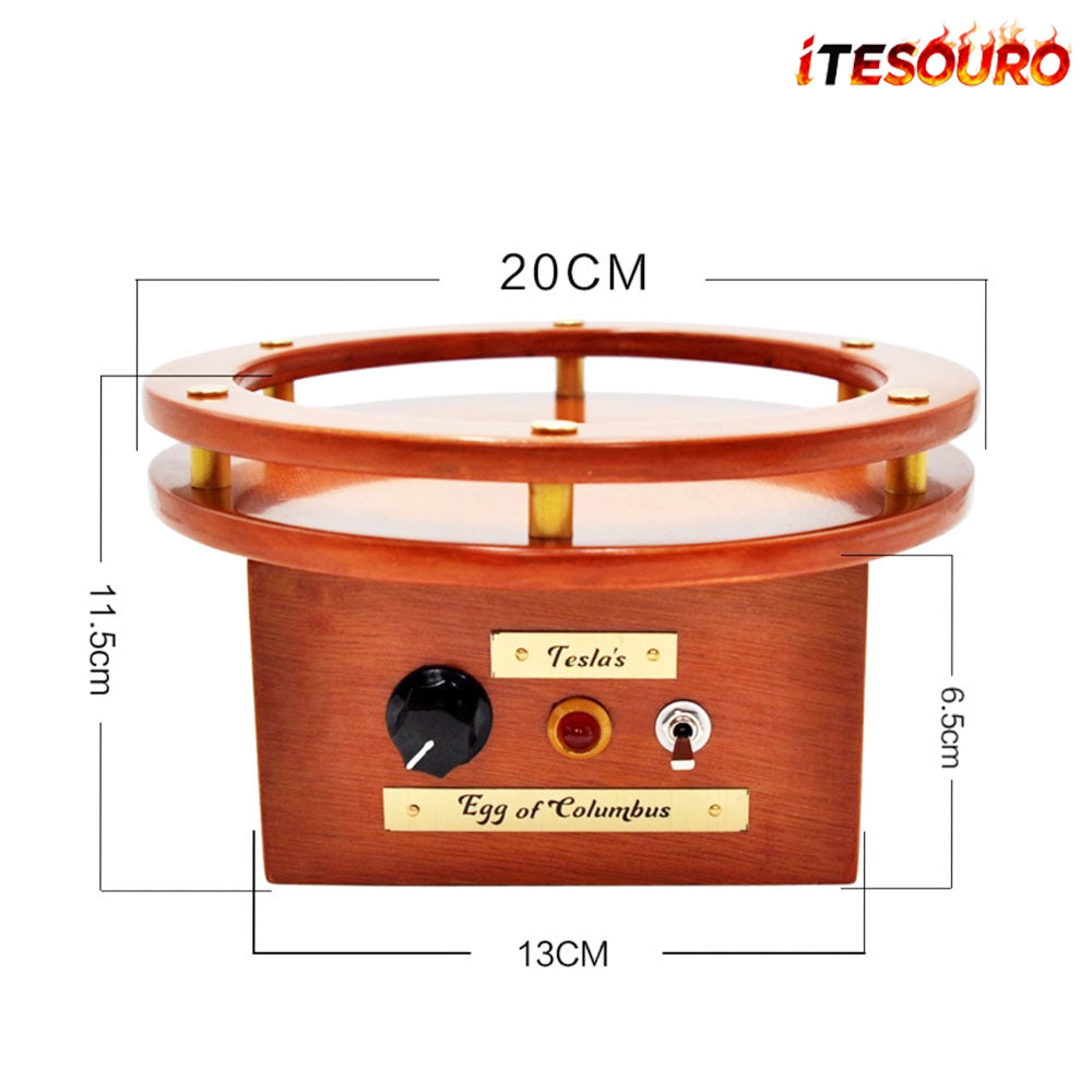 NIKOLATOY® Tesla's egg of Columbus-Electromagnetic Eddy Current Experiment