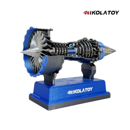 NIKOLATOY® Miniature Trent 900 turbofan engine model（12cm/4.8in）