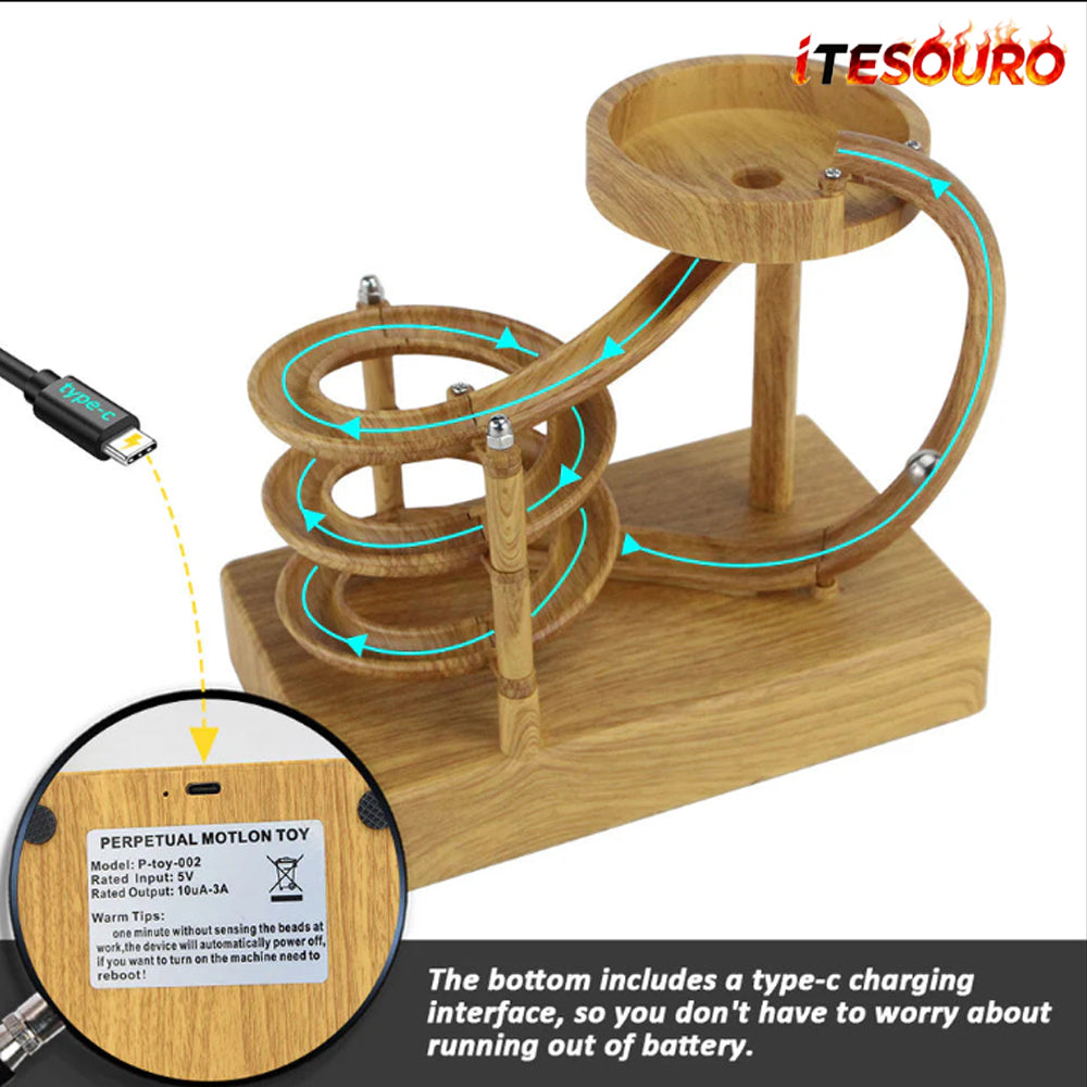 NIKOLATOY®Electromagnetic acceleration perpetual motion machine