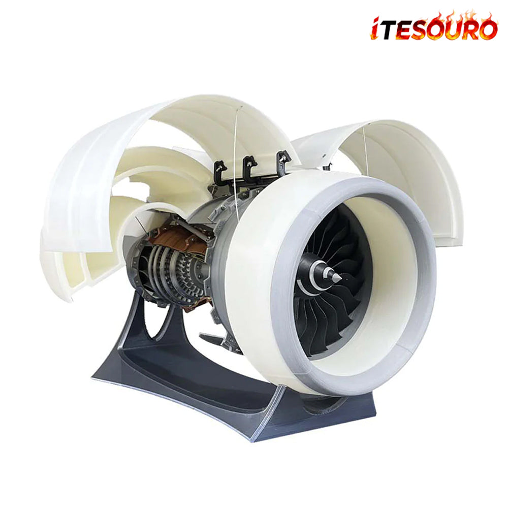 NikolaToy™ TR900 Turbofan engine model - Full version