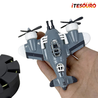 NIKOLATOY®Creative Maglev Steampunk Fighter