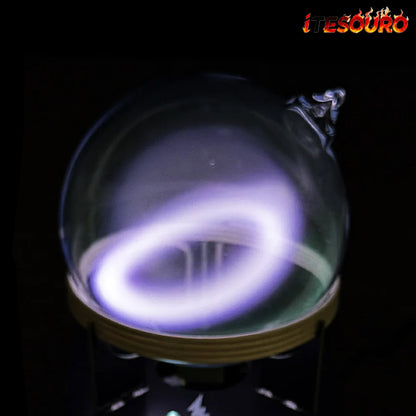 NIKOLATOY® Circular oscillation ion ring xenon glass sphere
