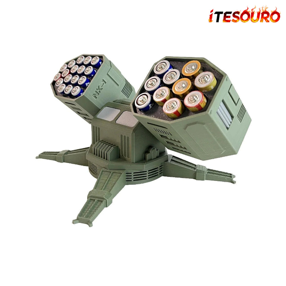 NIKOLATOY® Battlefield Mech - Creative Battery Storage Box - Hot Sale!!