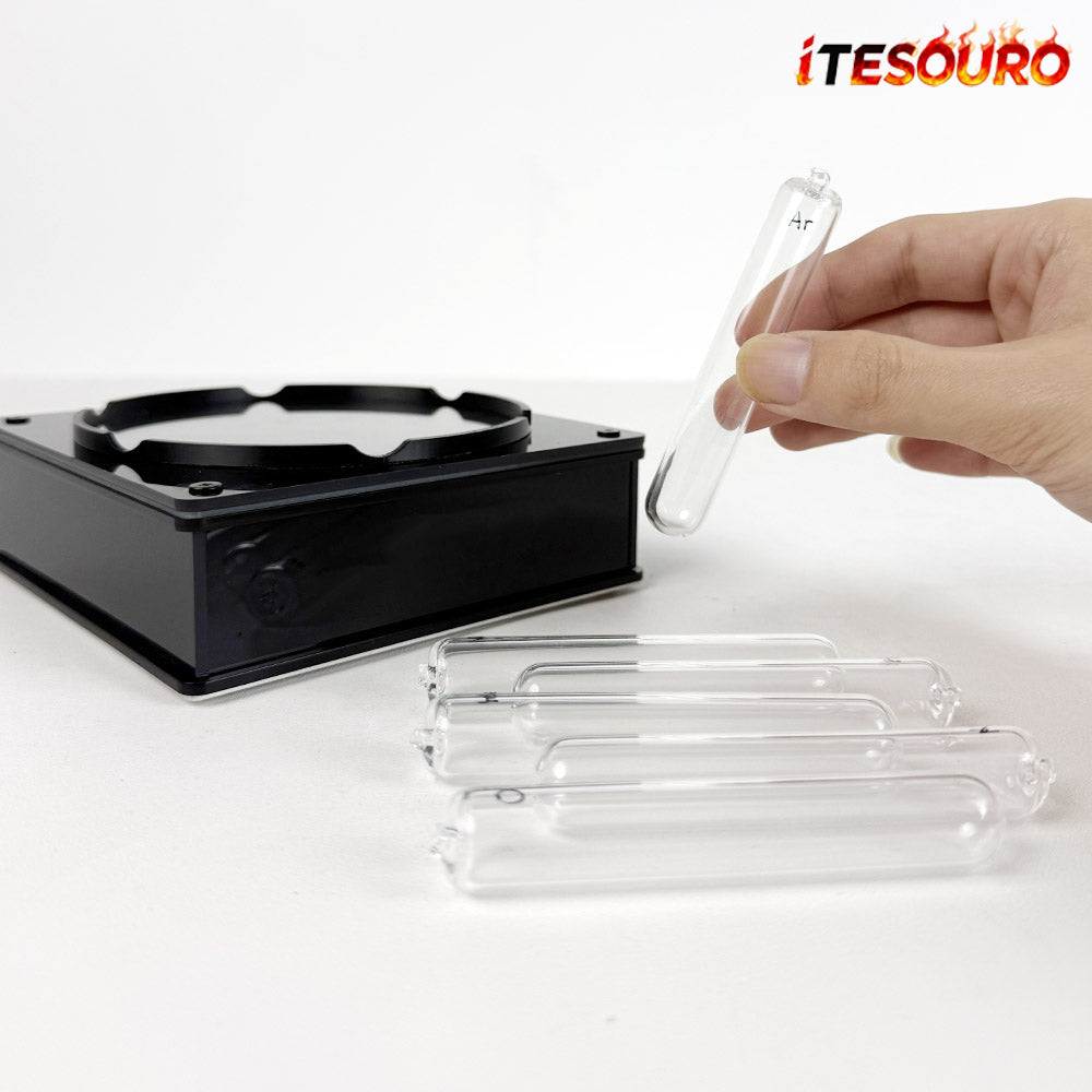 NIKOLATOY® Tesla plasma reaction glass sealed rare gas light-emitting tube