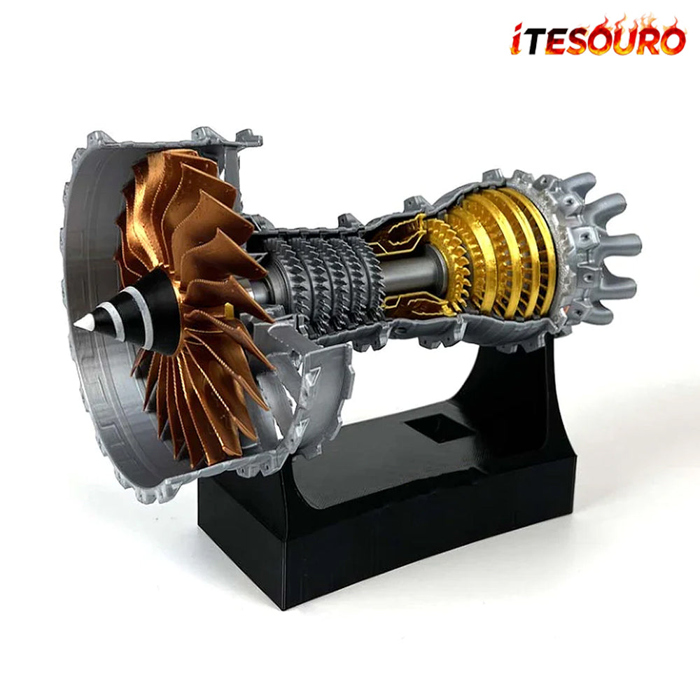 NikolaToy™ TR900 Turbofan engine model (20cm / 7.8in) Hot sale!!