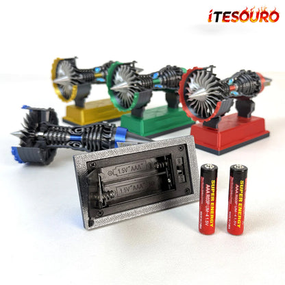 NIKOLATOY® Miniature Trent 900 turbofan engine model（12cm/4.8in）