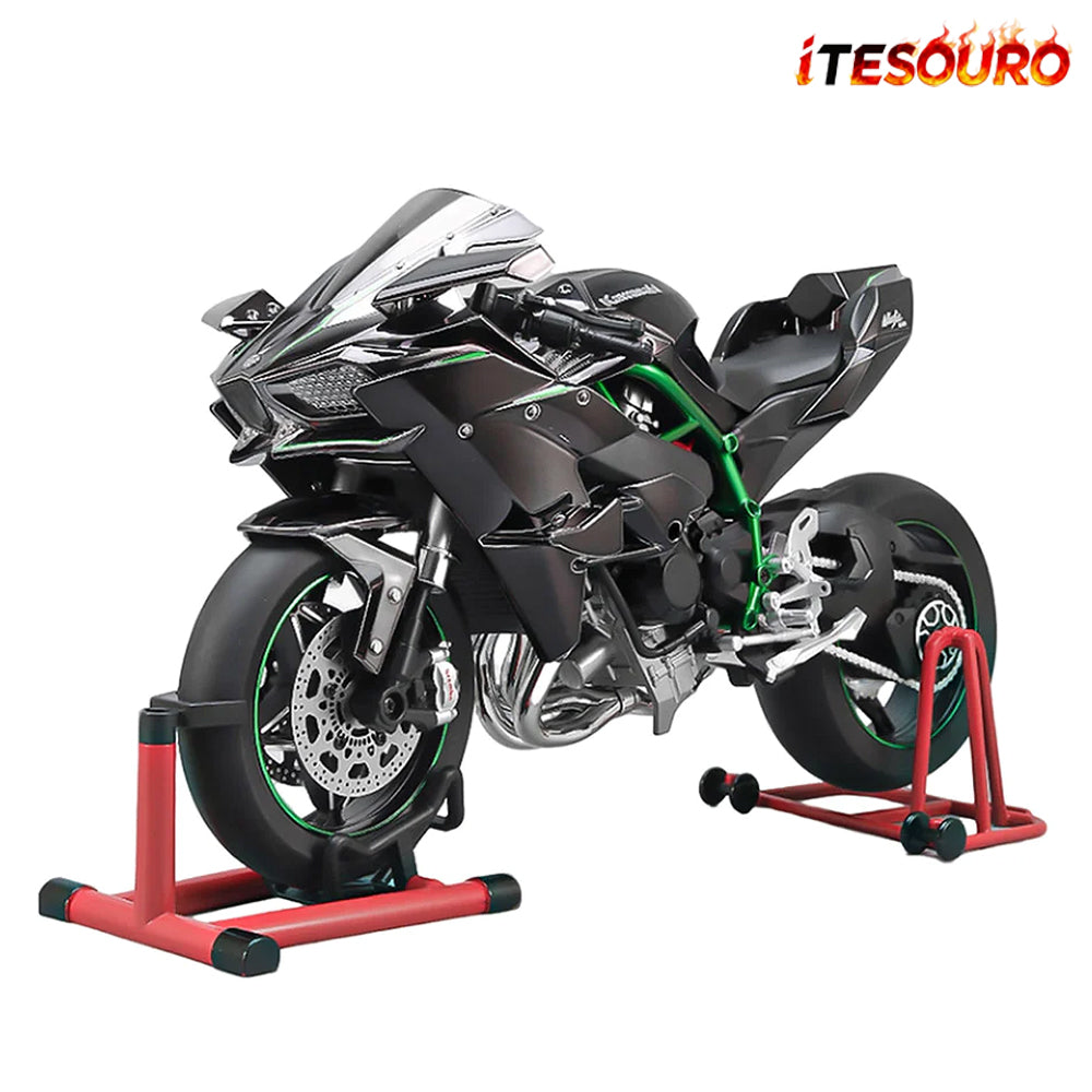 NIKOLATOY® 1/16 Alloy Dynamic Kawasaki H2R Motorcycle Model