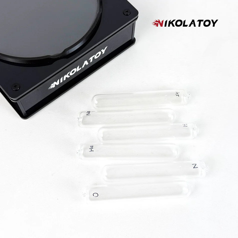 NIKOLATOY® Tesla plasma reaction glass sealed rare gas light-emitting tube