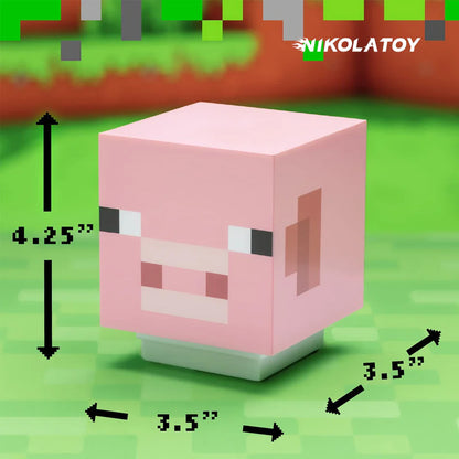 NIKOLATOY®Minecraft Creative Night Light & Toy