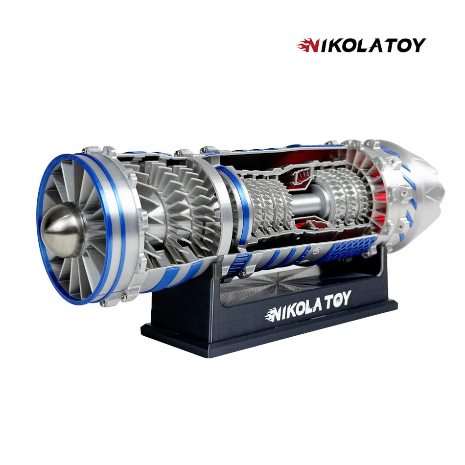 NIKOLATOY® J-35A fighter turbojet engine model (Airshow Limited)