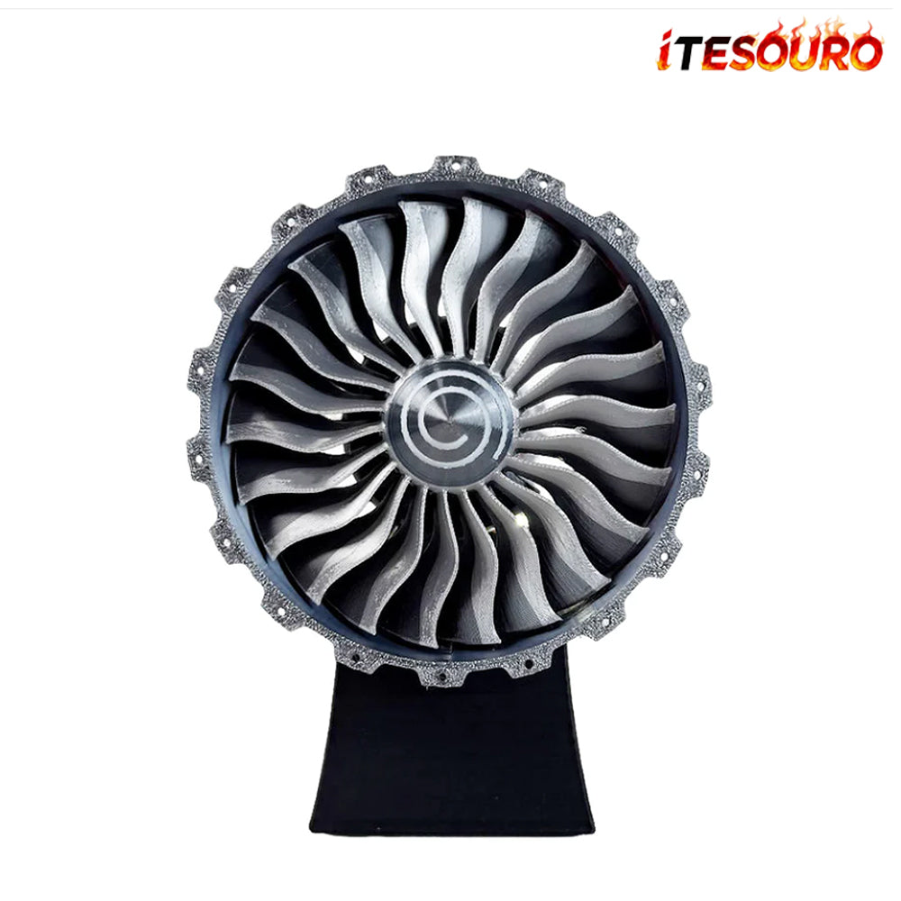 NIKOLATOY® TR900 Turbofan engine model (25cm  10in) flagship version Diy Kits