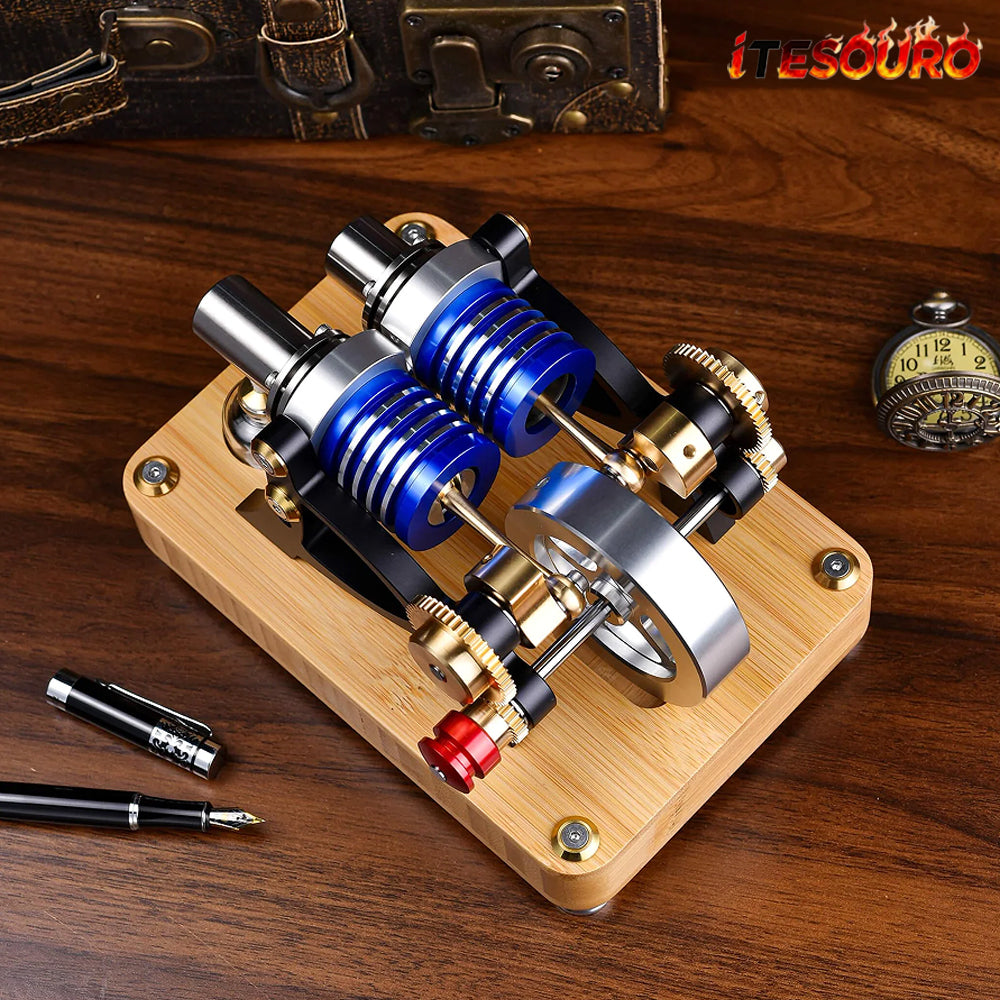 NIKOLATOY® High performance precision Stirling engine M20 series