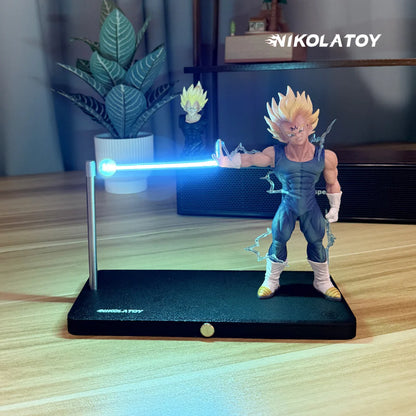 NIKOLATOY®Dragon Ball Vegeta Magnetic Night Light Set (including Half Body Statue)