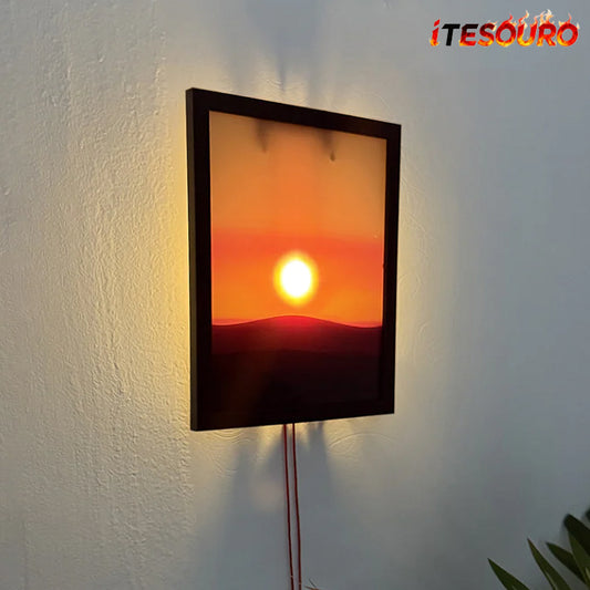 NIKOLATOY®Creative sunset hand pulled night light