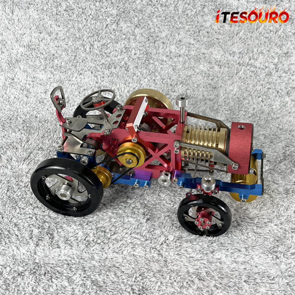 NikolaToy™ Fire absorbing Stirling tractor